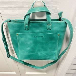 🦄🦄Portland Leather Goods ZIP Mini CB Unicorn Reef